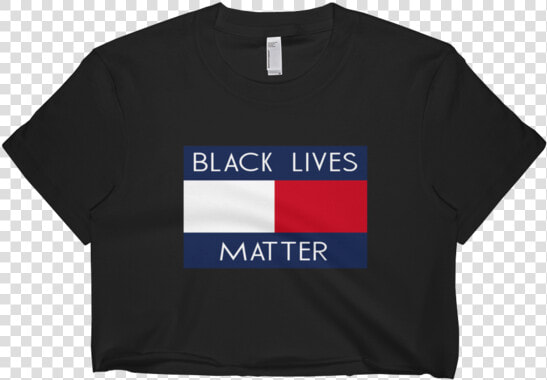 Tommy Black Lives Matter Crop Top   Active Shirt  HD Png DownloadTransparent PNG