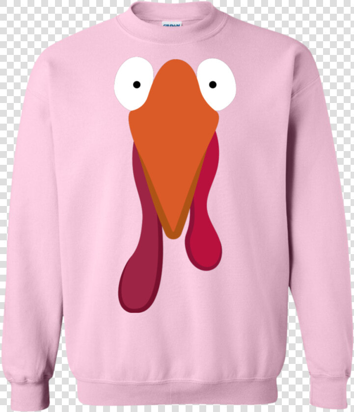 Thanksgiving Day turkey Funny fun cute Crewneck Pullover   Crew Neck  HD Png DownloadTransparent PNG