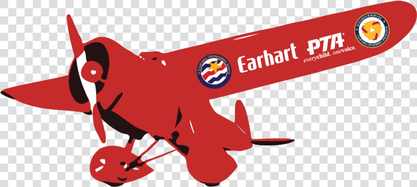 Clipart Plane Path   Amelia Earhart Plane Clip Art  HD Png DownloadTransparent PNG