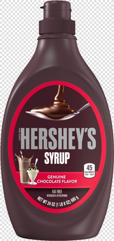 Hershey Chocolate Syrup Nutrition Facts Download   Bottle  HD Png DownloadTransparent PNG