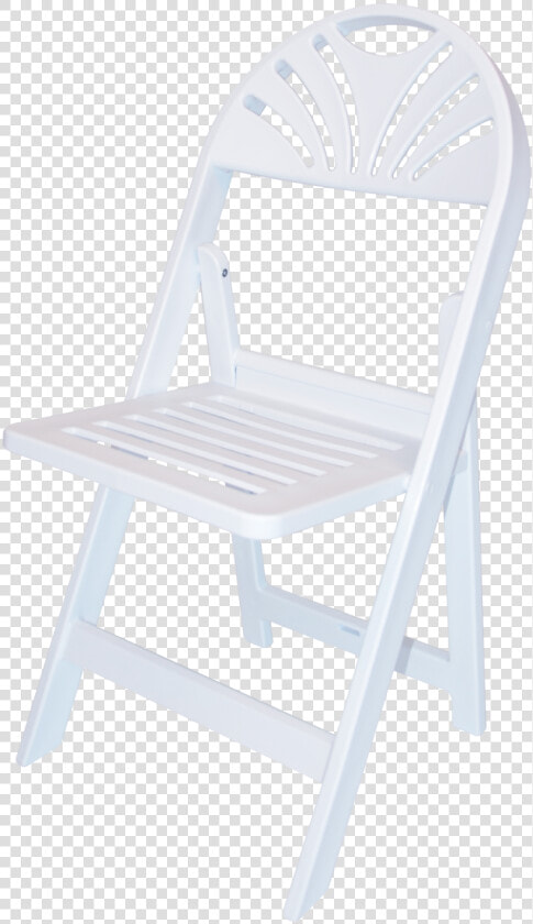 Rhino White Slatted Resin Fan Back Folding Chair   Folding Chair  HD Png DownloadTransparent PNG