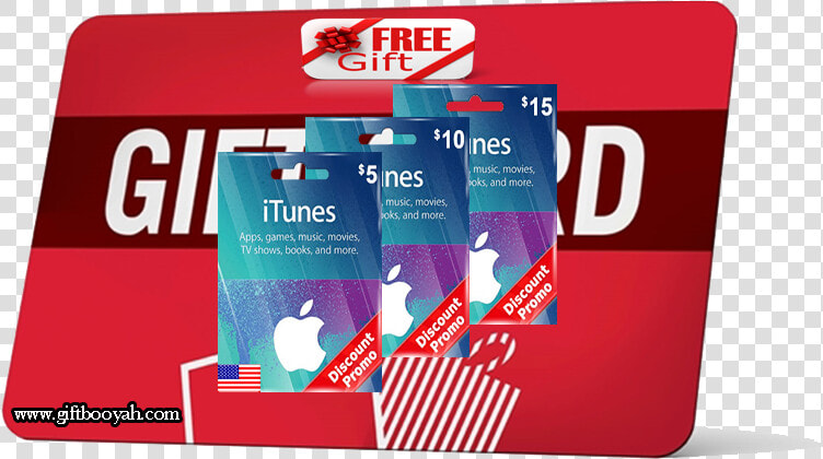 Free Gift Card Itunes   Gift Booyah  HD Png DownloadTransparent PNG