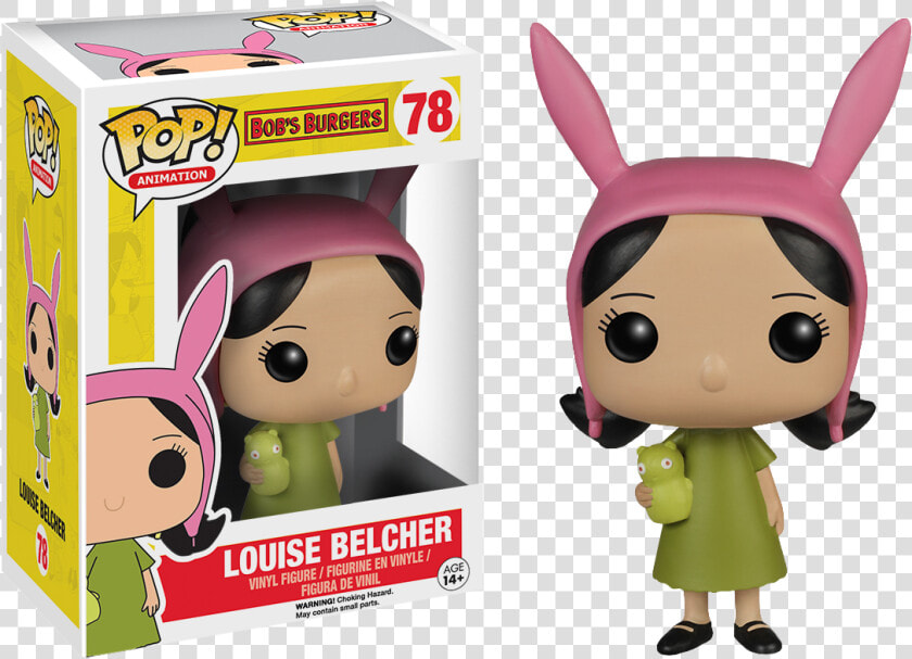 Louise Belcher Pop Vinyl Figure   Louise Bob  39 s Burgers Pop  HD Png DownloadTransparent PNG