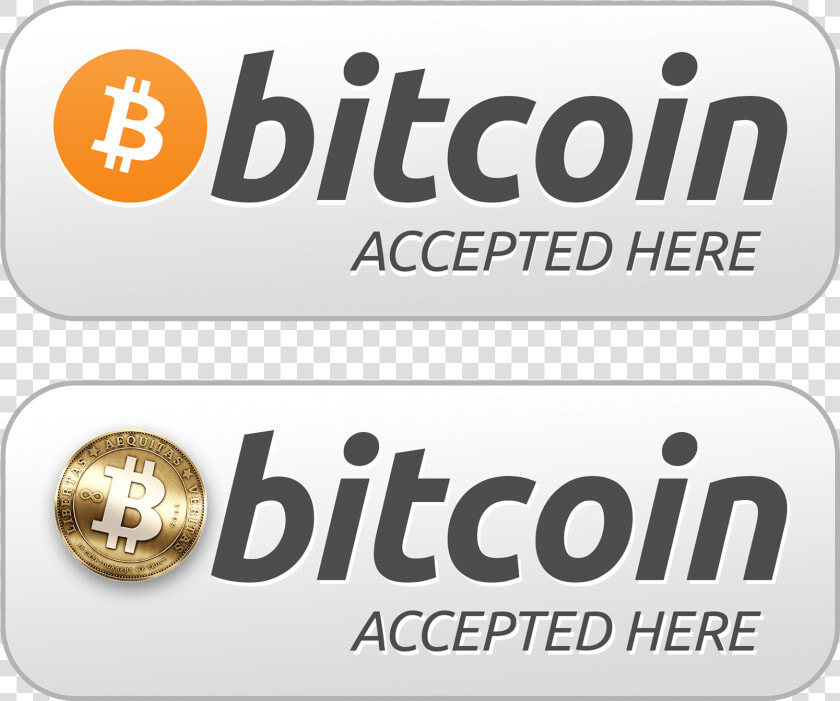 Bitcoin Accepted Here Button Png Image In High Definition   We Now Accept Bitcoin  Transparent PngTransparent PNG