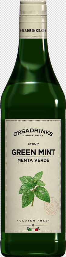 Odk Green Mint Syrup   Odk Syrup Green Mint  HD Png DownloadTransparent PNG