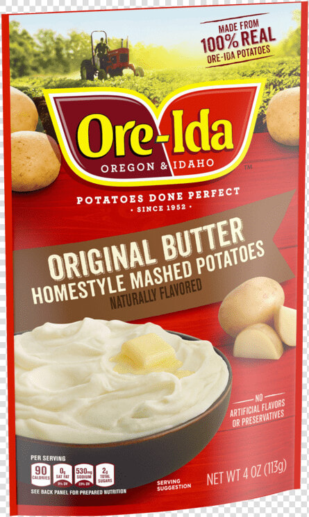 Ore Ida Mashed Potatoes 4 Oz  HD Png DownloadTransparent PNG