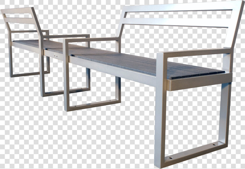 Skyline 2 Sided Bench Skyline 2  Park  Chair  Prince   Outdoor Bench  HD Png DownloadTransparent PNG