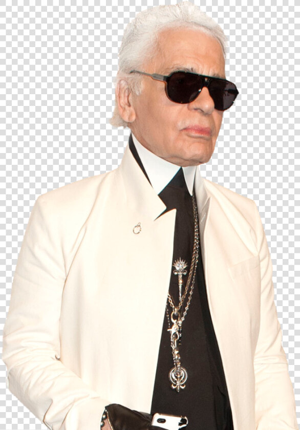 Transparent Jerry Seinfeld Png   Karl Lagerfeld White Background  Png DownloadTransparent PNG