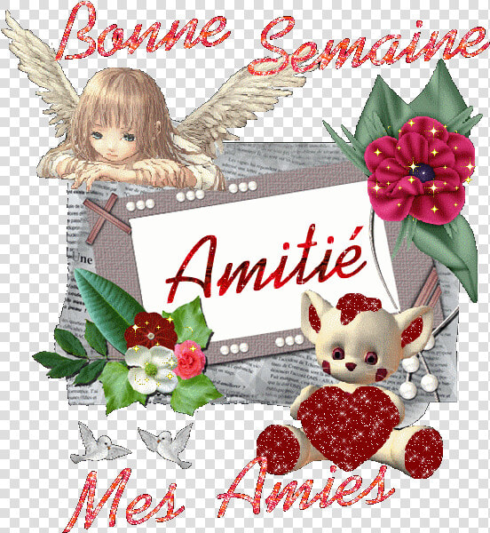 Bonne Debut De Semaine   Gif Animé Bonne Semaine  HD Png DownloadTransparent PNG