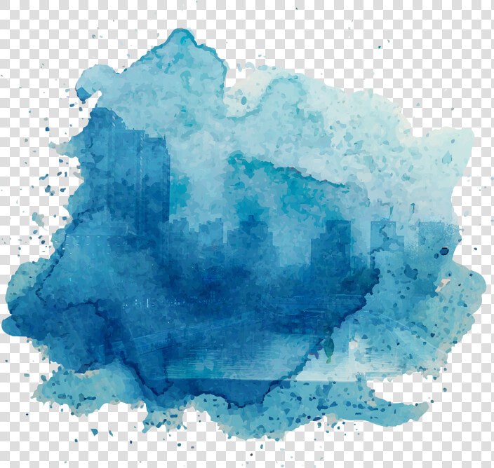 See The Effectiveness Of The Gospel   Watercolour Texture Png Blue  Transparent PngTransparent PNG