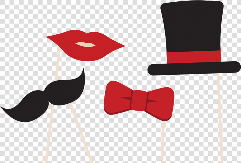 Red Bowtie Photobooth  HD Png DownloadTransparent PNG