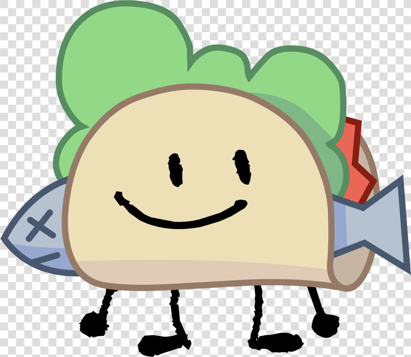 Transparent Taco Clipart Png   Bfb Taco  Png DownloadTransparent PNG