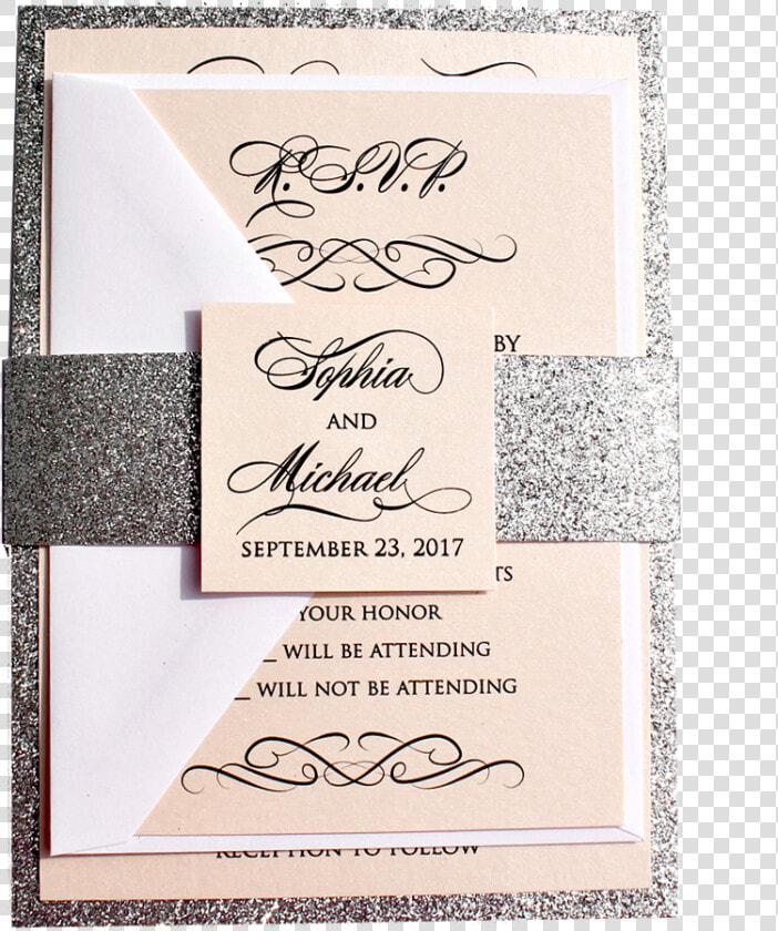 Blush Love Story Invitation   Handwriting  HD Png DownloadTransparent PNG