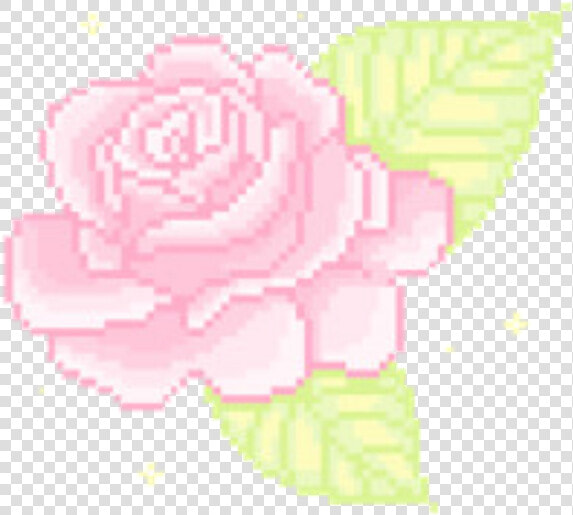 Garden Roses Pixel Art Gif Flower   Pastel Aesthetic Pixel Art  HD Png DownloadTransparent PNG