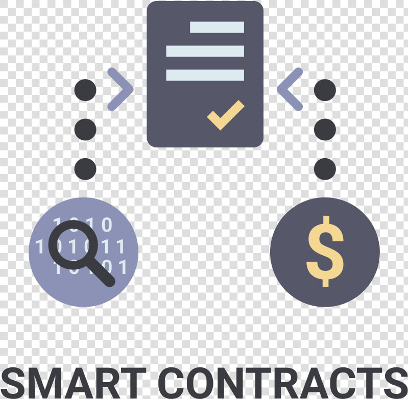 Flat Computer Icons Of Blockchain Contract Ethereum  HD Png DownloadTransparent PNG