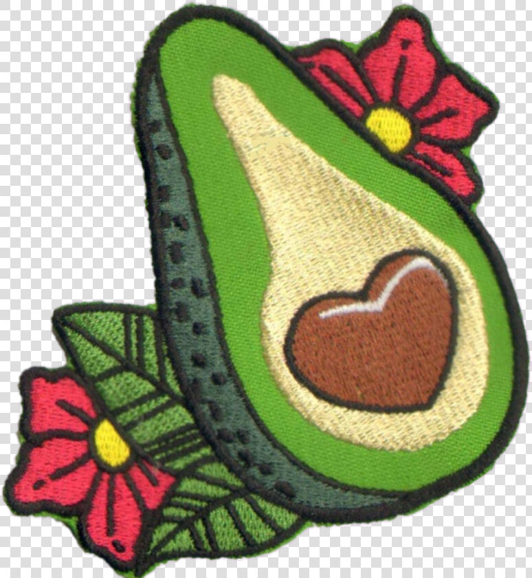 Avocado Badge Pin Tumblr Sticker By Glowyiah   Pins Tumblr Png Stickers  Transparent PngTransparent PNG