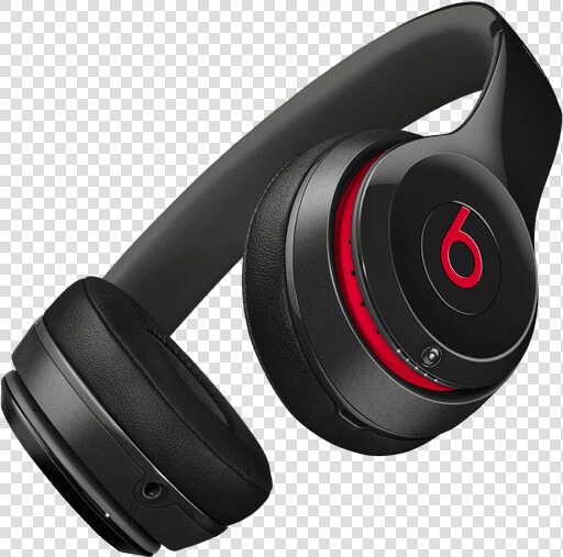 Beats By Dre Solo 2 Wireless Black Red  HD Png DownloadTransparent PNG