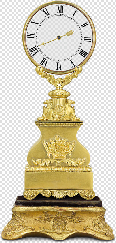 Mystery Clock By Robert Houdin   Mystery Clock Houdin  HD Png DownloadTransparent PNG