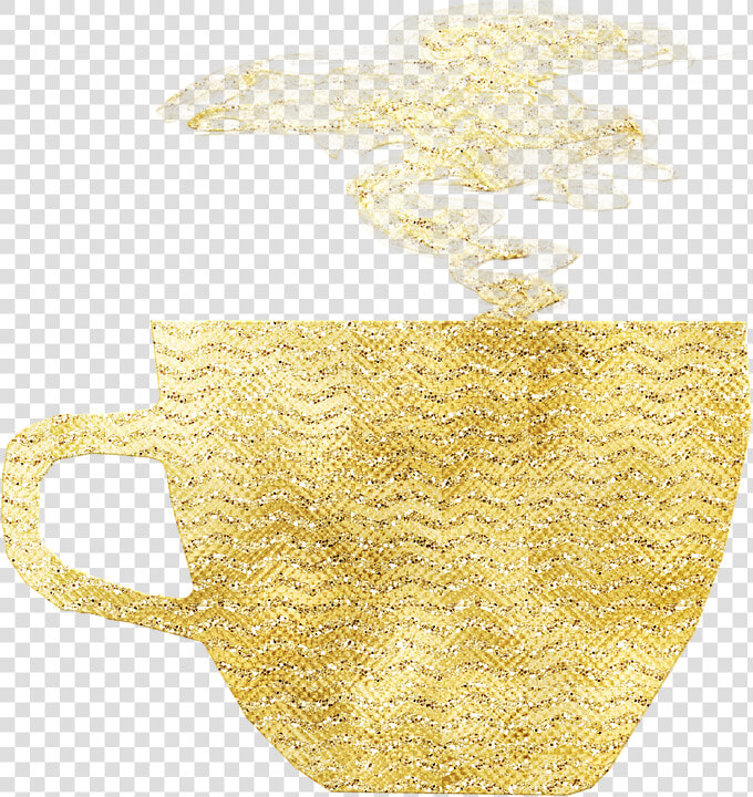 Gold Foil  Coffee  Hot Coffee  Cappuccino  Caffeine   Emblem  HD Png DownloadTransparent PNG