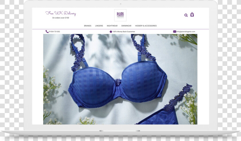 Plums Lingere Laptop Hp   Brassiere  HD Png DownloadTransparent PNG