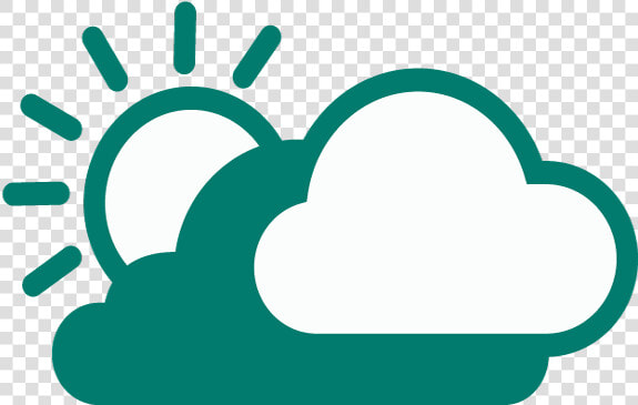 Partly Cloudy Weather Drawing  HD Png DownloadTransparent PNG