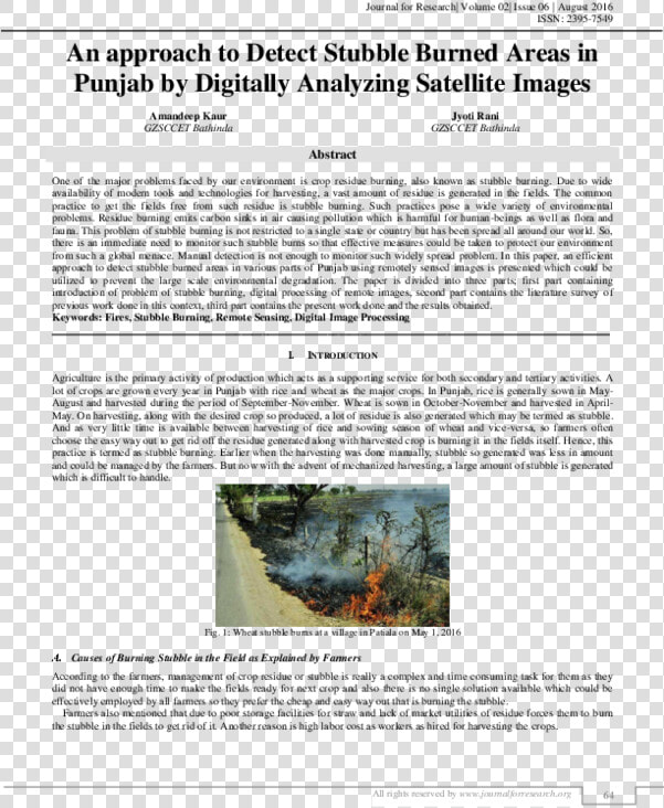 An Approach To Detect Stubble Burned Areas In Punjab   Folio Eleven From Burchard Of Sion  39 s De Locis Ac Mirabilibus  HD Png DownloadTransparent PNG