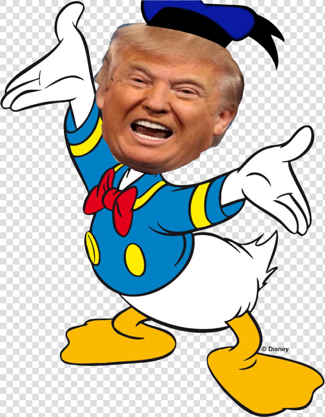 Donald Trump Duck By   Donald Duck Mlg  HD Png DownloadTransparent PNG