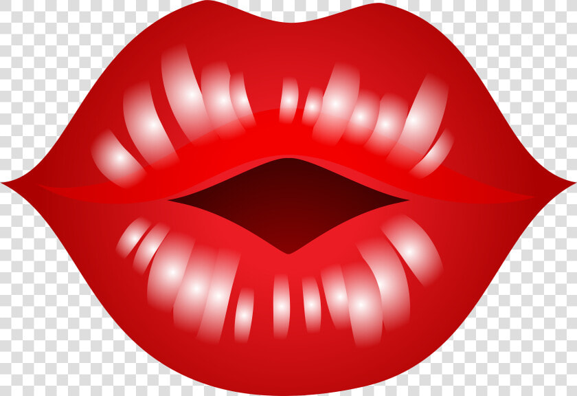 Mouth Clipart Lip Shape   Transparent Background Kissy Lips  HD Png DownloadTransparent PNG