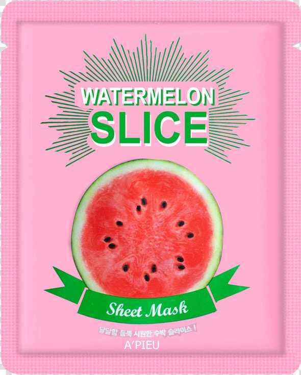 Apieu Watermelon Slice Sheet Mask  HD Png DownloadTransparent PNG