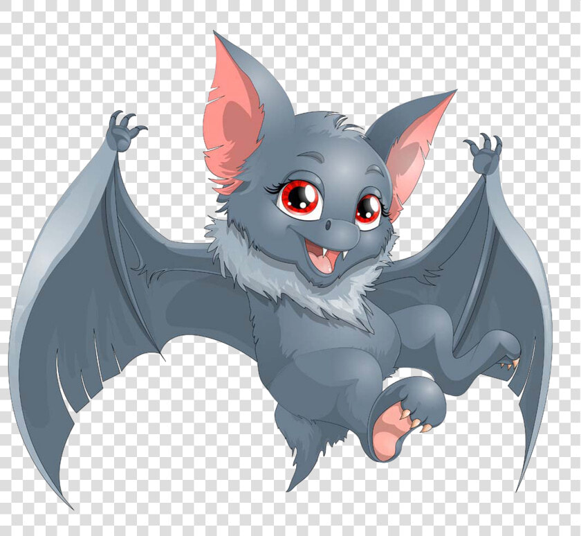 Full Size Of Bat Drawing Template Cute Batgirl An   Bat Cartoon Png  Transparent PngTransparent PNG