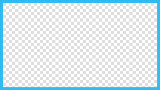 Simple Light Blue Webcam Overlay   Paper Product  HD Png DownloadTransparent PNG