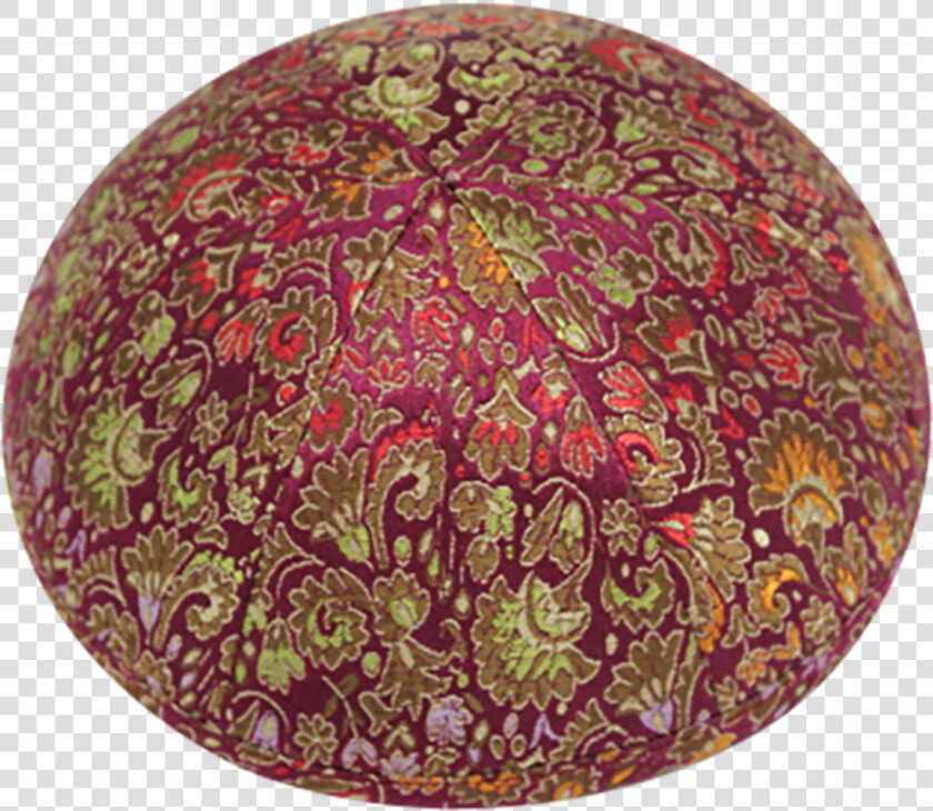 Brocade Paisley Kippot Class Lazyload Lazyload Fade   Circle  HD Png DownloadTransparent PNG