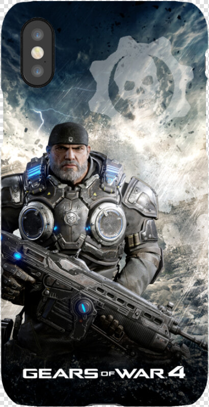 Iphone X Snap Case Gloss   Gears Of War 2  HD Png DownloadTransparent PNG