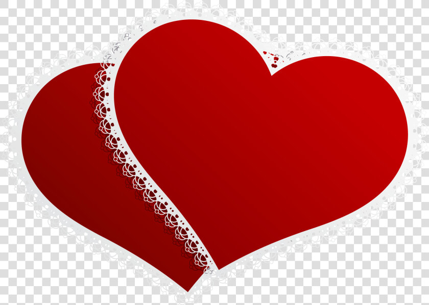 Valentine Double Hearts Decor Png Clipart Picture   Wedding Heart Background Png  Transparent PngTransparent PNG