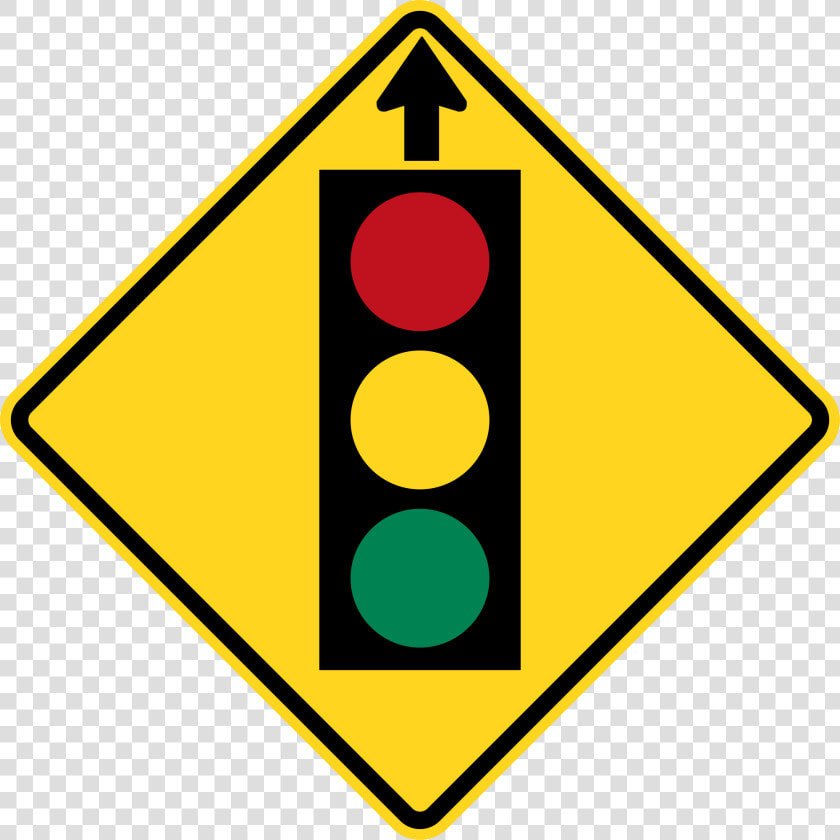 Ontario Traffic Signal Ahead Non compliant   Signal Ahead Sign  HD Png DownloadTransparent PNG