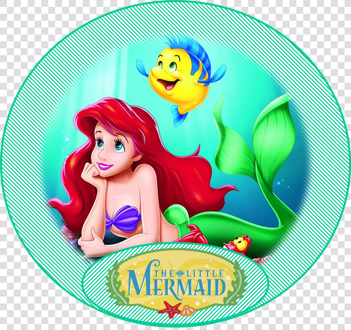 Little Mermaid Ariel And Flounder  HD Png DownloadTransparent PNG