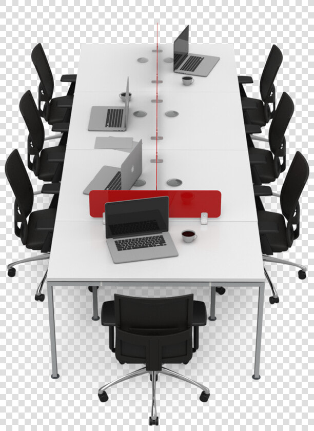 Linear Team Office Workstation   Team Work Station Png  Transparent PngTransparent PNG