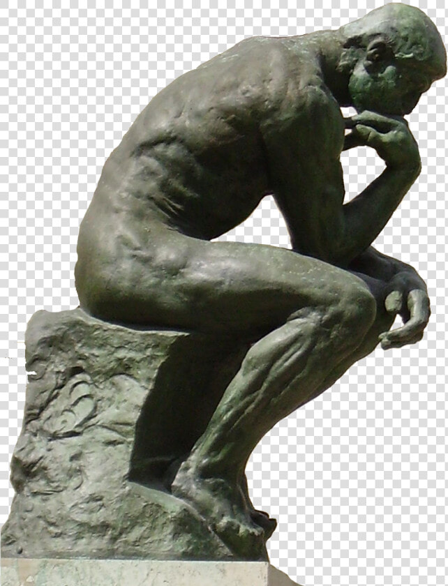 The Thinker Statue Png  Transparent PngTransparent PNG