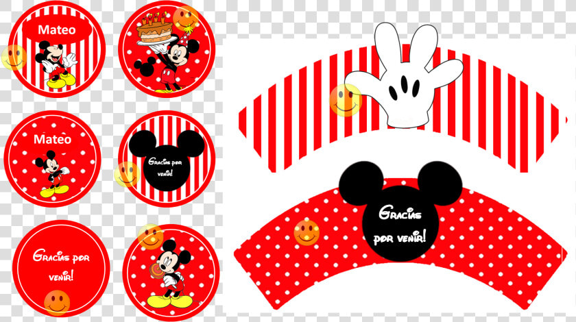 Kit Imprimible Candy Bar Mickey Mouse Rojo Cumpleaños   Hd Poster Png Effect  Transparent PngTransparent PNG