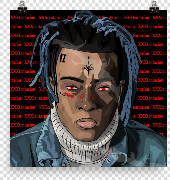 Image Of Xxxtentacion Poster   Imajines De Xxx Tentation  HD Png DownloadTransparent PNG