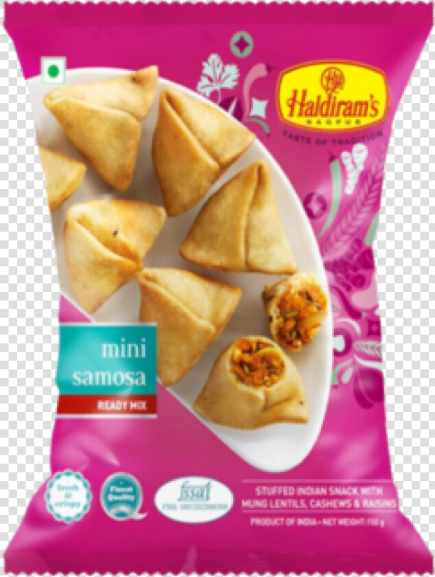 Haldirams Mini Samosa 200g   Png Download   Haldiram Mini Samosa  Transparent PngTransparent PNG