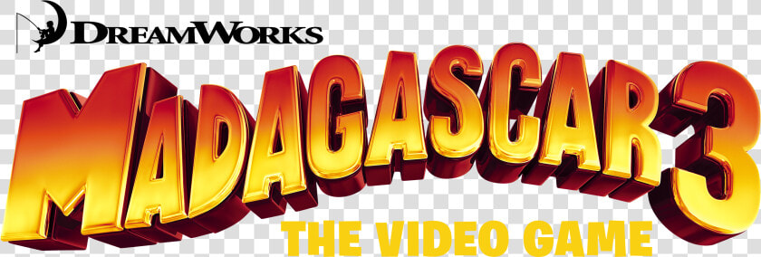 Madagascar Logo Png   Madagascar 3 The Video Game Logo  Transparent PngTransparent PNG