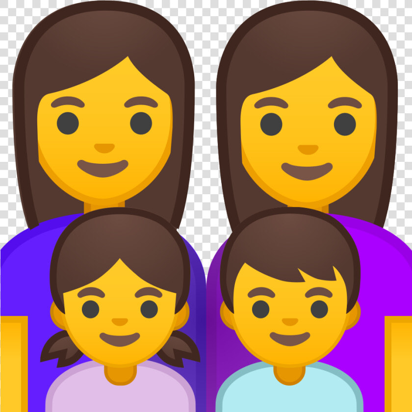 Family Woman Woman Girl Boy Icon   Girl Boy Man Woman  HD Png DownloadTransparent PNG