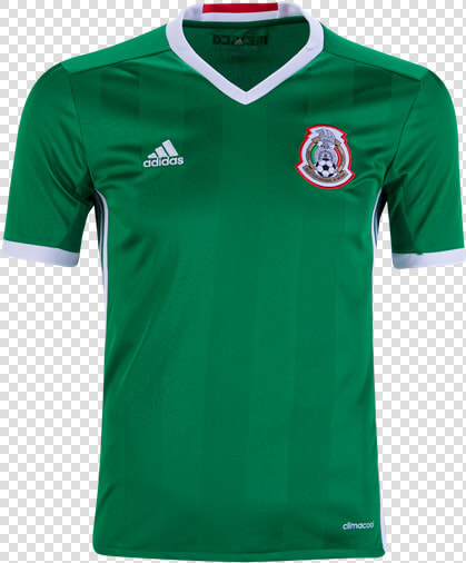 Mexico 2016 Youth Home Soccer Jersey   Mexico Jersey 2016 Chicharito  HD Png DownloadTransparent PNG