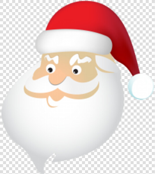 Santa Head Png   Santa Claus Head Vector  Transparent PngTransparent PNG