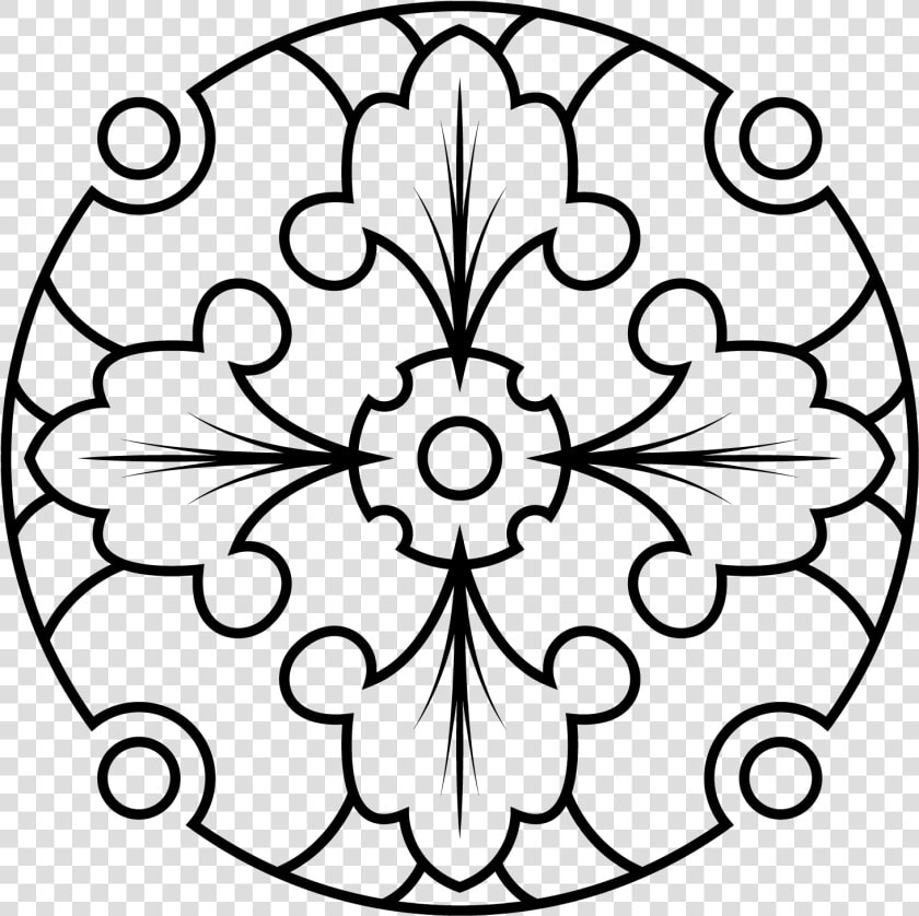 Forget Me Not   Coloring Mandalas Kids  HD Png DownloadTransparent PNG