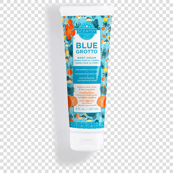 Blue Grotto Scentsy Body Cream   Scentsy Blue Grotto Body Cream  HD Png DownloadTransparent PNG