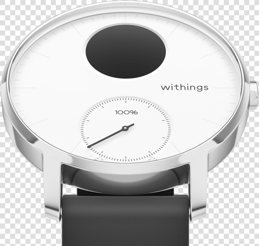 Steel Hr   Withings Steel Hr 36mm White  HD Png DownloadTransparent PNG