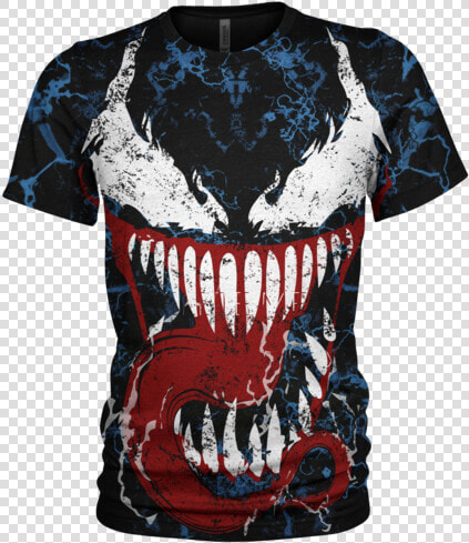 Venom Vs Carnage 3d Shirt Data Image Id   Venom 3d  HD Png DownloadTransparent PNG