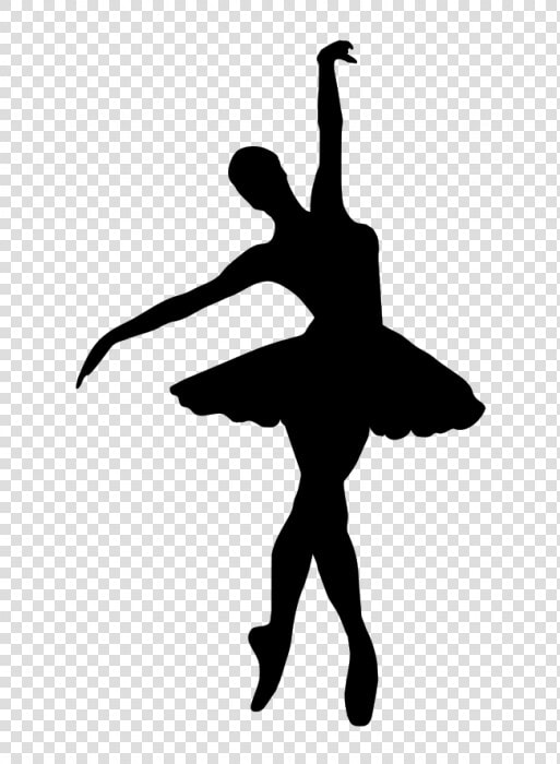 Ballet Dancer Wall Decal   Ballerina Silhouette  HD Png DownloadTransparent PNG